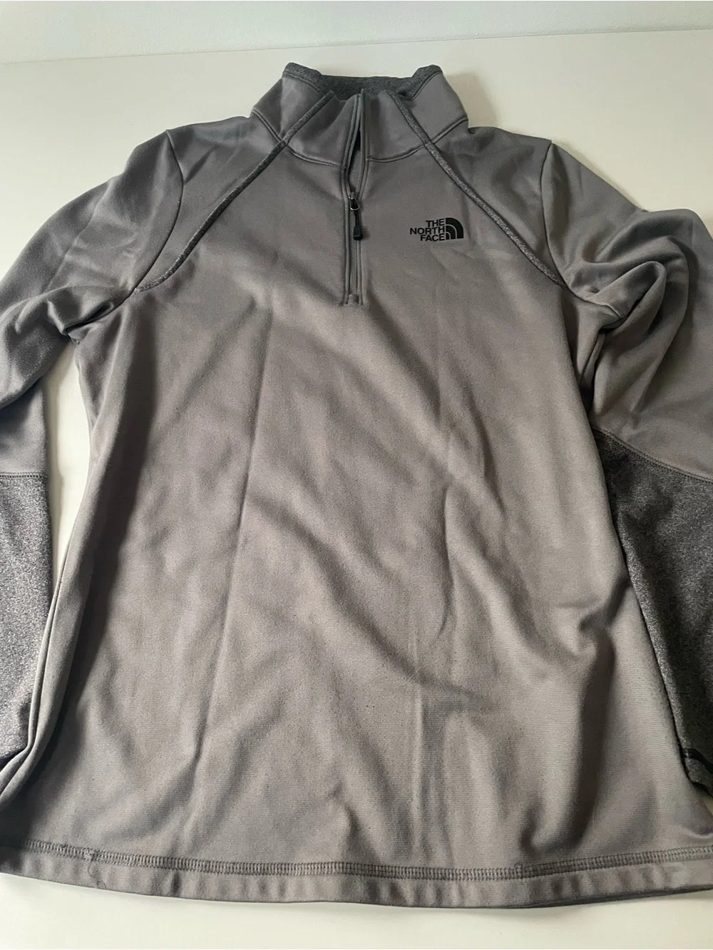 The North Face Women’s  Half-Zip Fleece Pullover - Gray